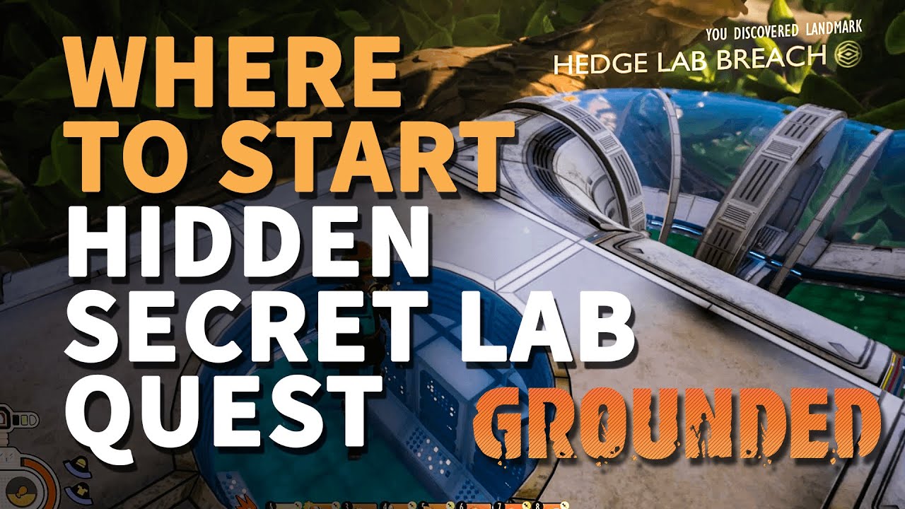 How to start We're Not Alone Grounded Strange Note 01 (Hidden Secret Lab in the Trees)