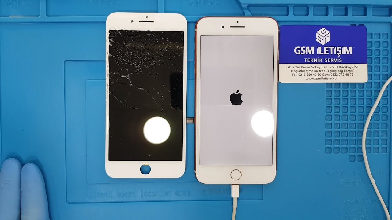 iPhone 8 Plus Ekran Değişimi (Sesli Anlatım)