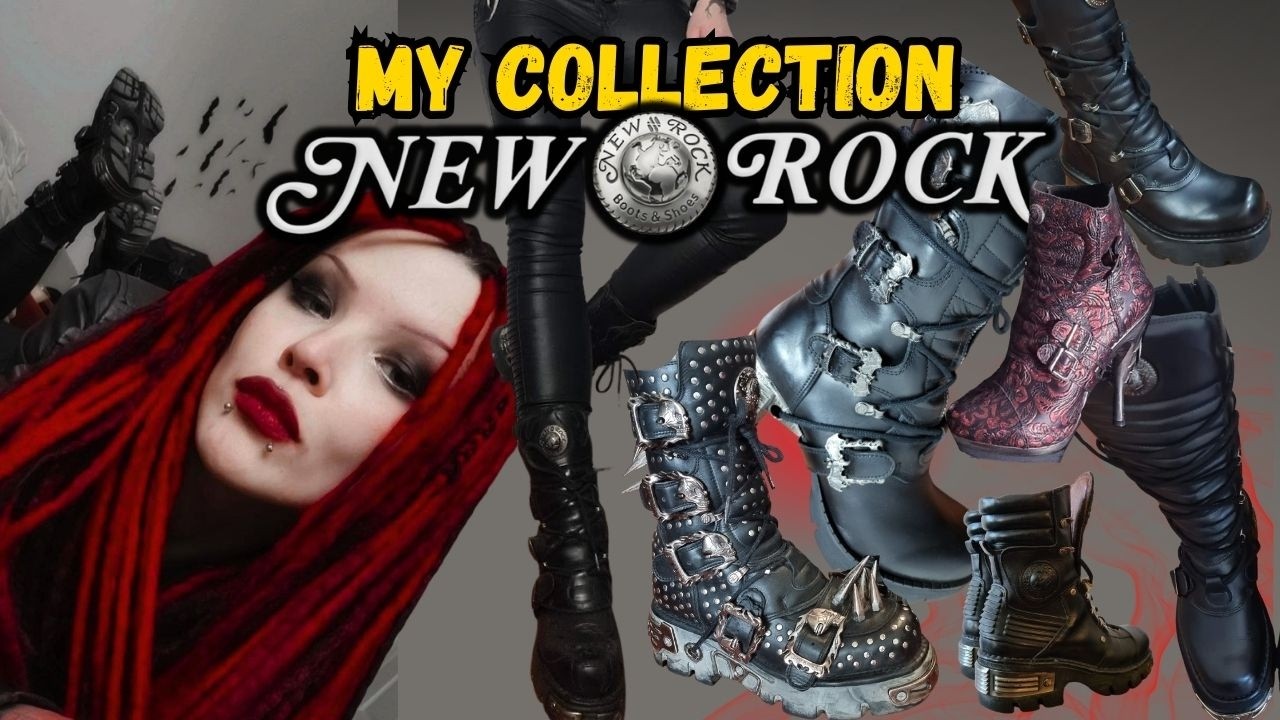 My New Rock Shoe Collection | Outfis, Styling | Gothic Style