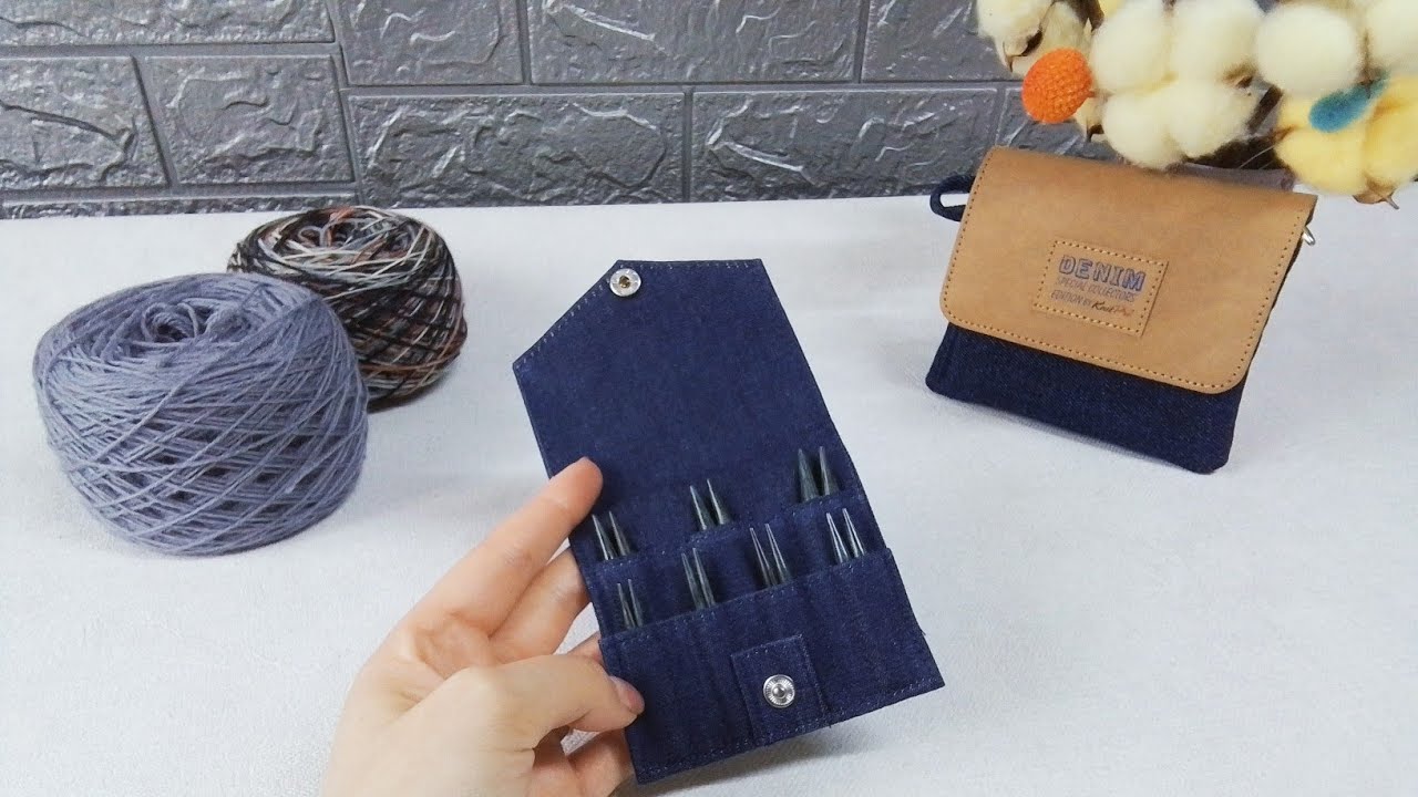 Набор укороченных спиц Knitpro Denim