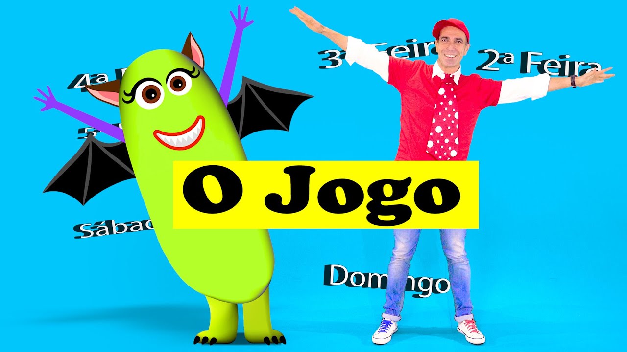 O Jogo (Com os Dias da Semana) - M&uacute;sica Infantil -  Prof. Idal&eacute;cio