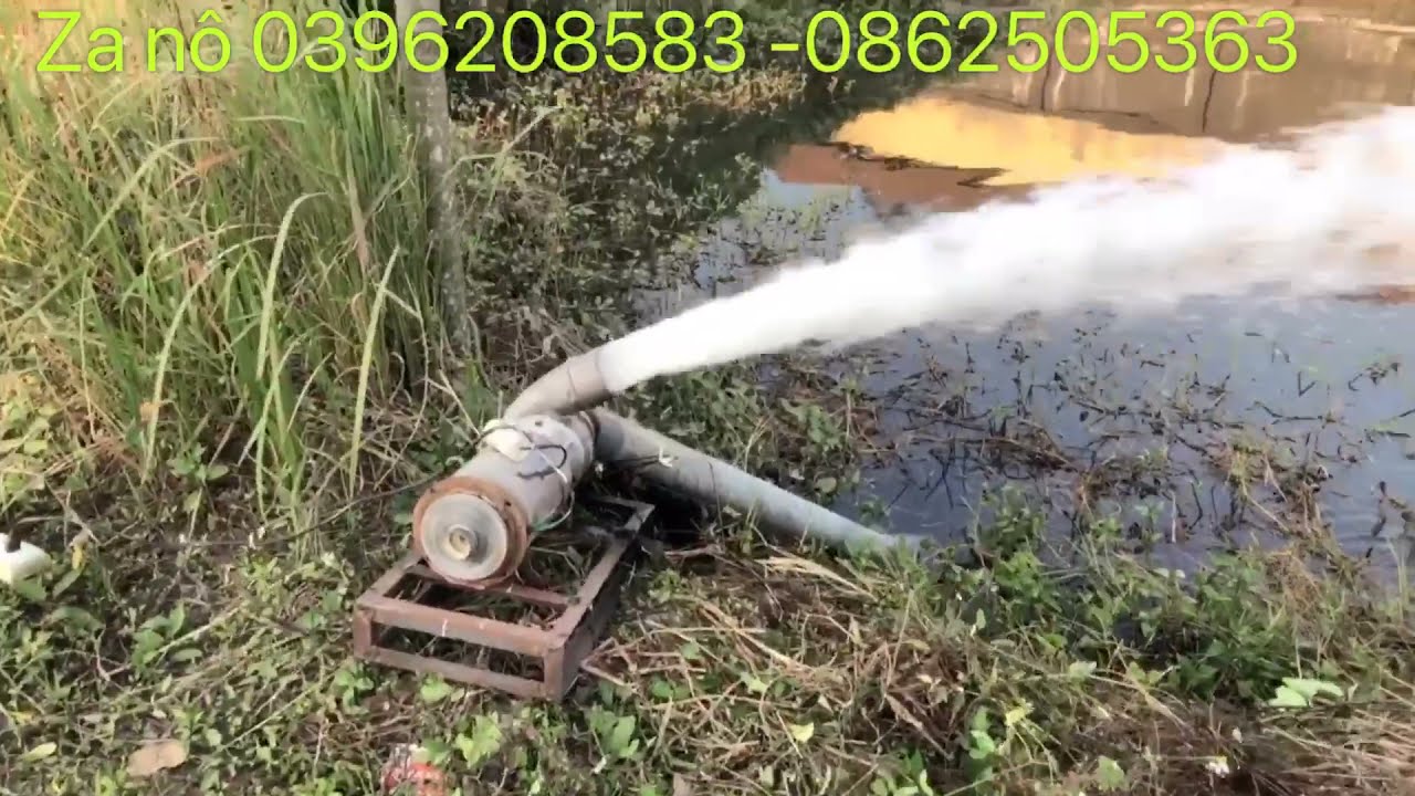 Chuyển đổi đầu bơm lớn cho mô tơ 2 đầu nước lên cực đã