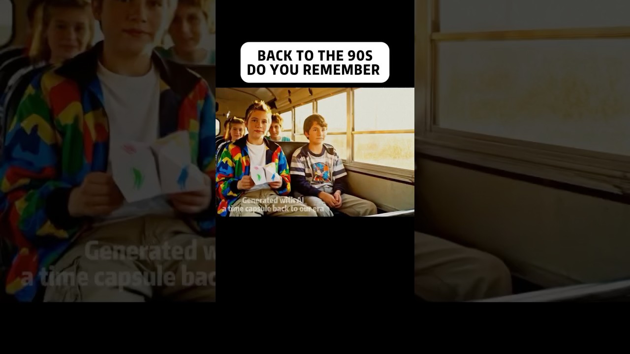 You might have already forgotten things from the ’90s 