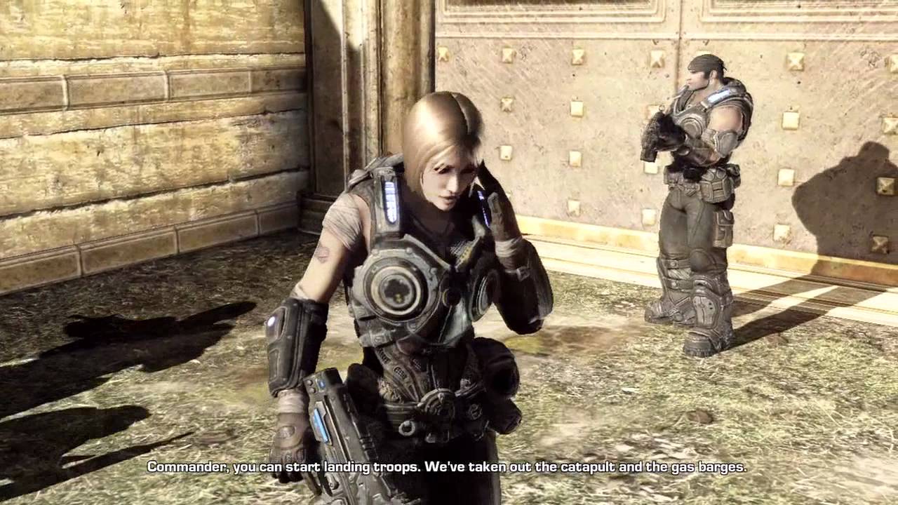 Gears of War 3: Walkthrough - Part 37 [Act 5-3: Shattered Paradise] (GoW3 Gameplay & Commentary)