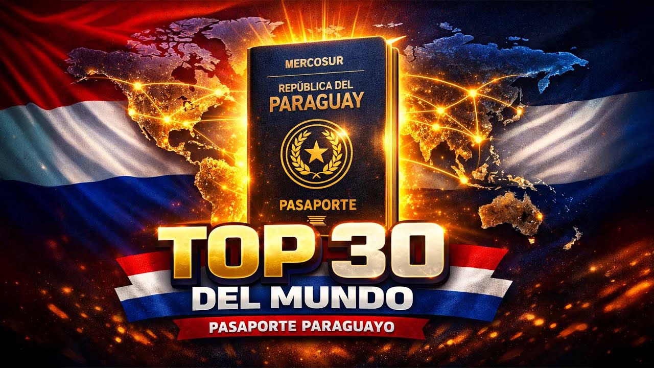 Pasaporte Paraguayo 2026 Entre los 30 Más Poderosos del Mundo y Pocos lo Saben
