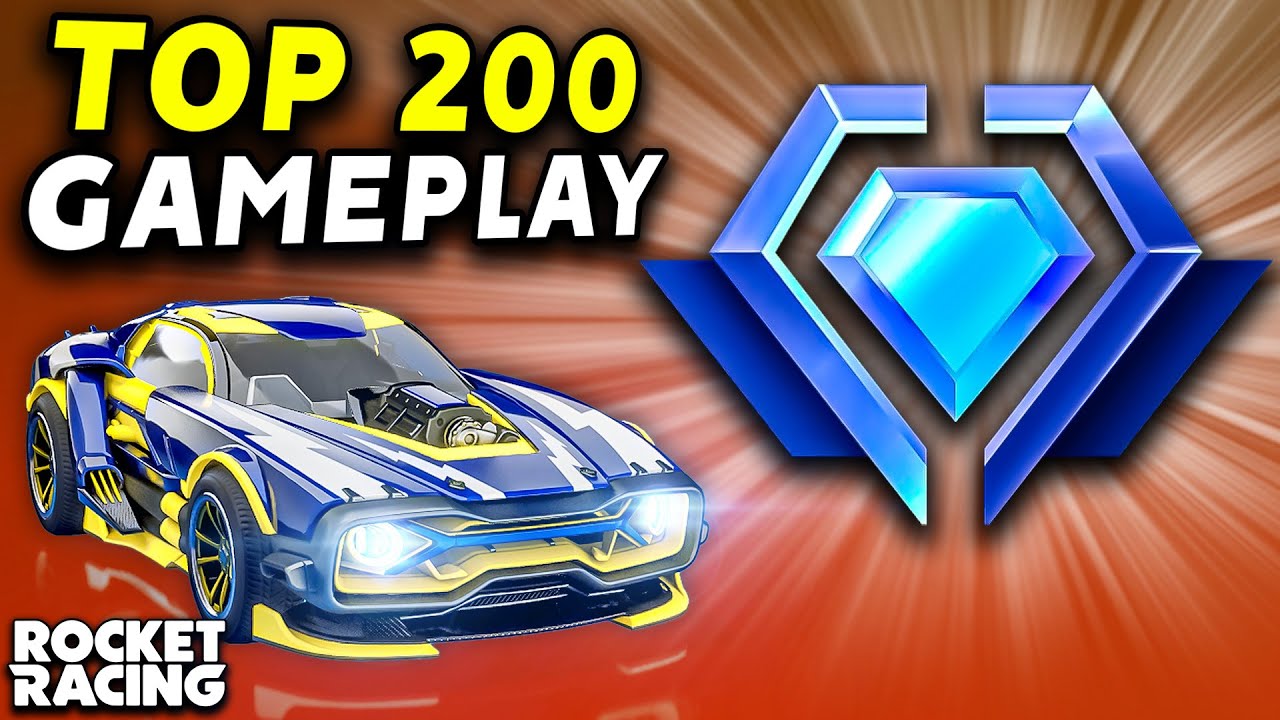 This is what TOP 200 Rocket Racing gameplay looks like