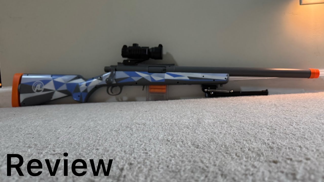 [ОБЗОР] AGM Mastech m24 sniper (снайперская винтовка с выбросом гильз!)