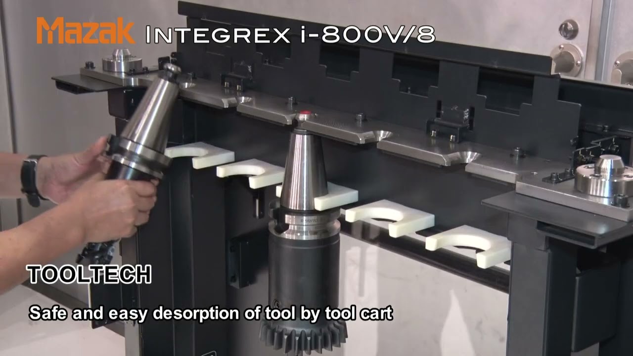 INTERMAHER MAZAK INTEGREX i 800V/8 Centro de mecanizado vertical multitarea 5 ejes