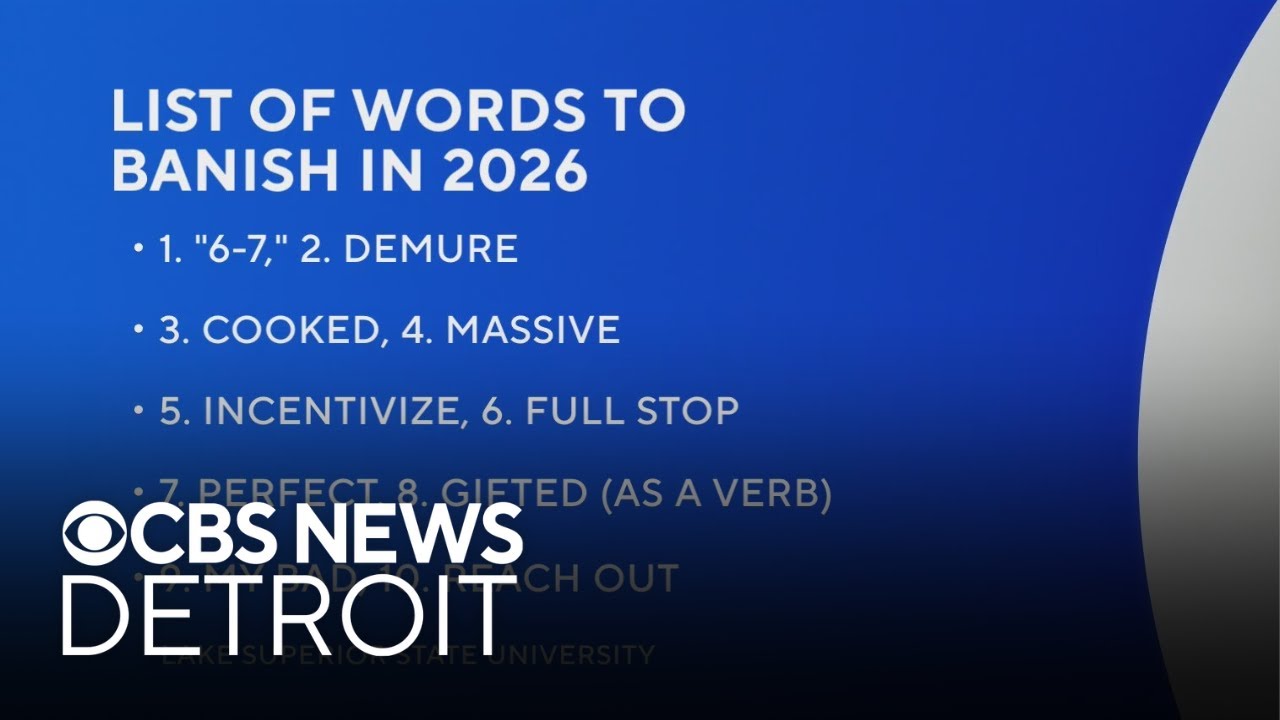 Lake Superior State University releases 2026 banned words list