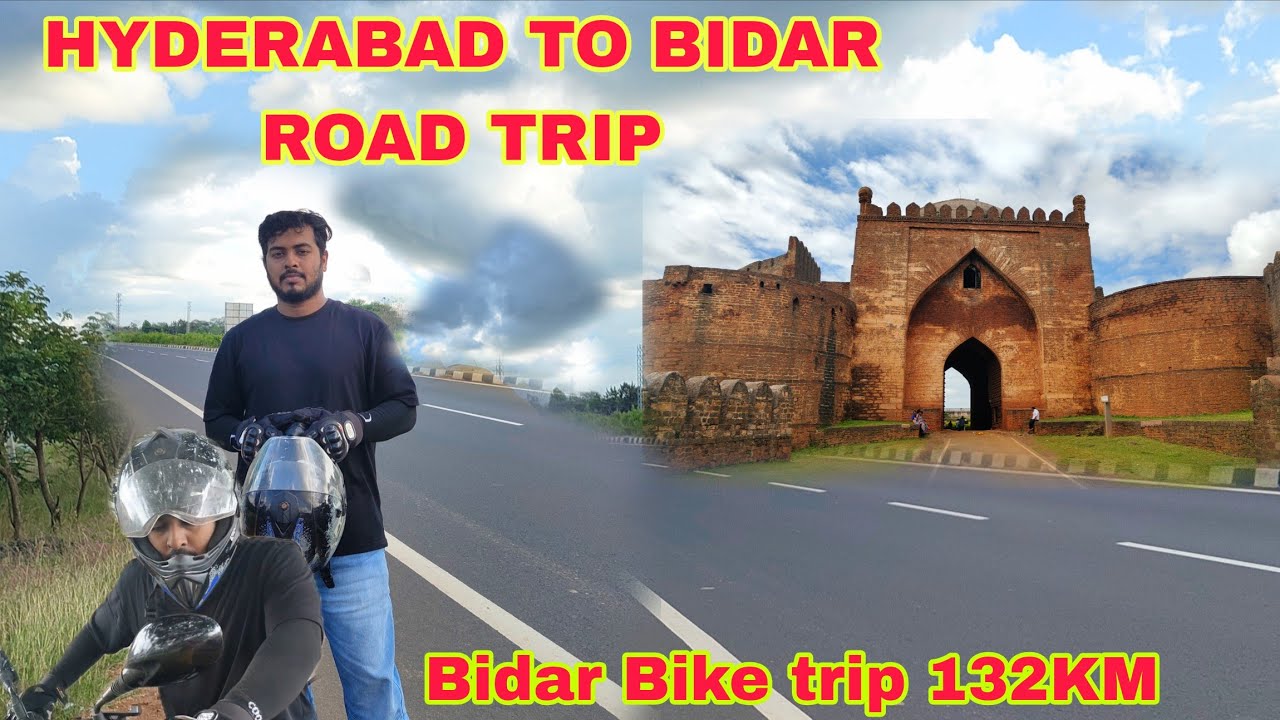 HYDERABAD TO BIDAR ROAD TRIP. One Day trip from bike 132km #hydrabadtobidar