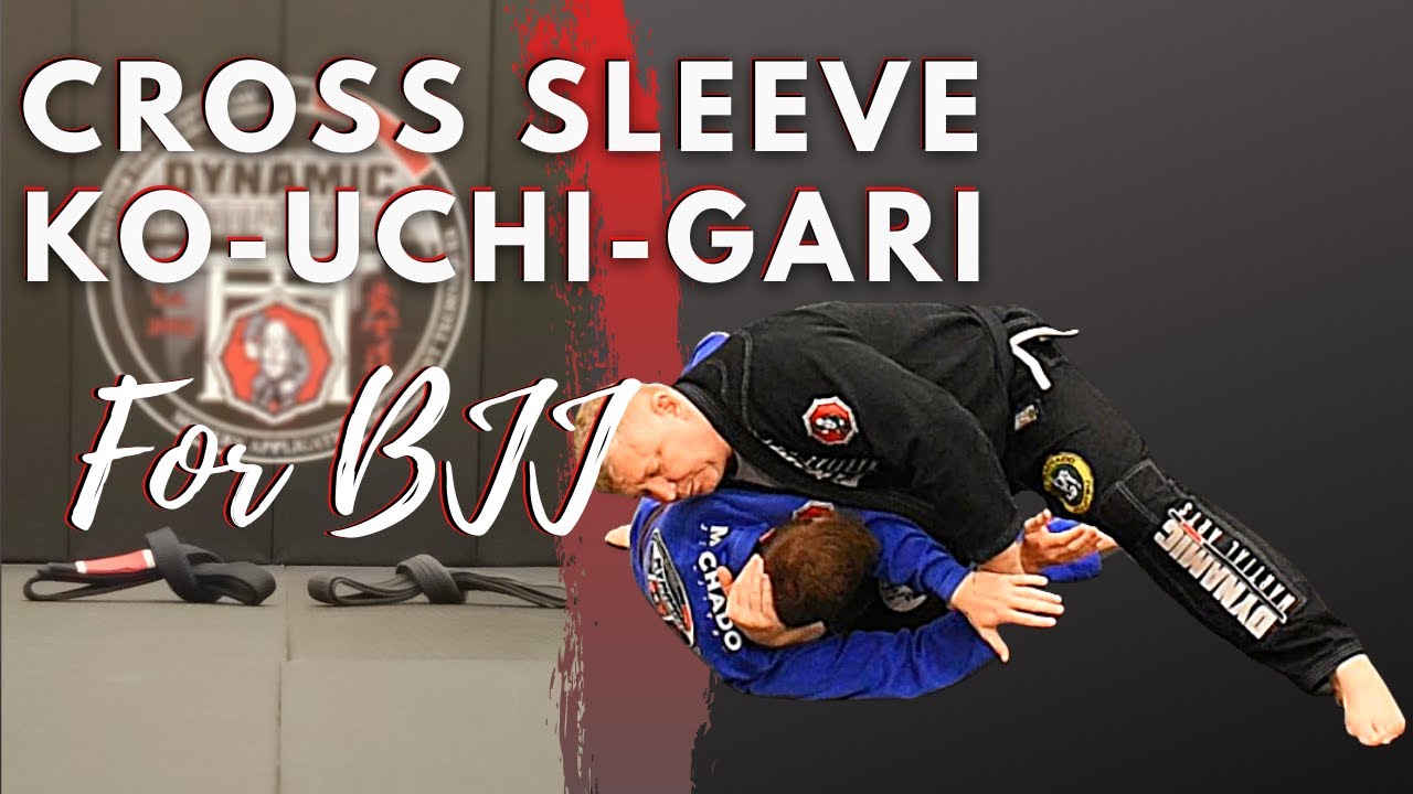 Cross Sleeve Ko-uchi-gari to D'arce Choke