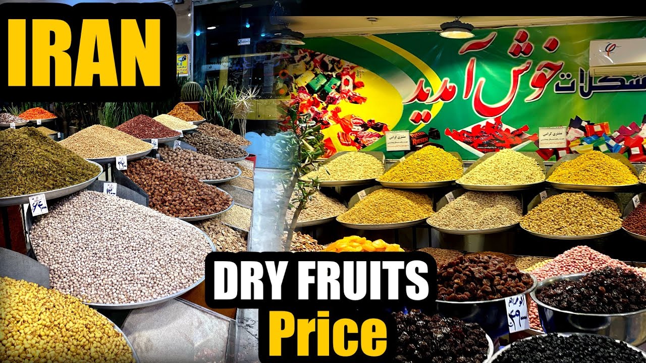 Iran Dry Fruits Prices 2025 | Qom Mein Sasta Badam, Akhrot, Kaju & Kishmish Kahan Milega?