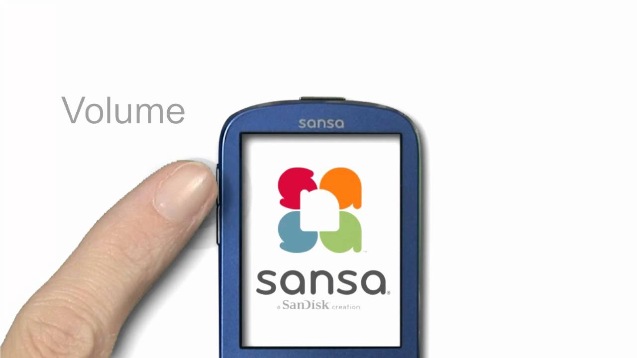 SanDisk Sansa FUZE+ MP3 Player - Navigation using the touch pad