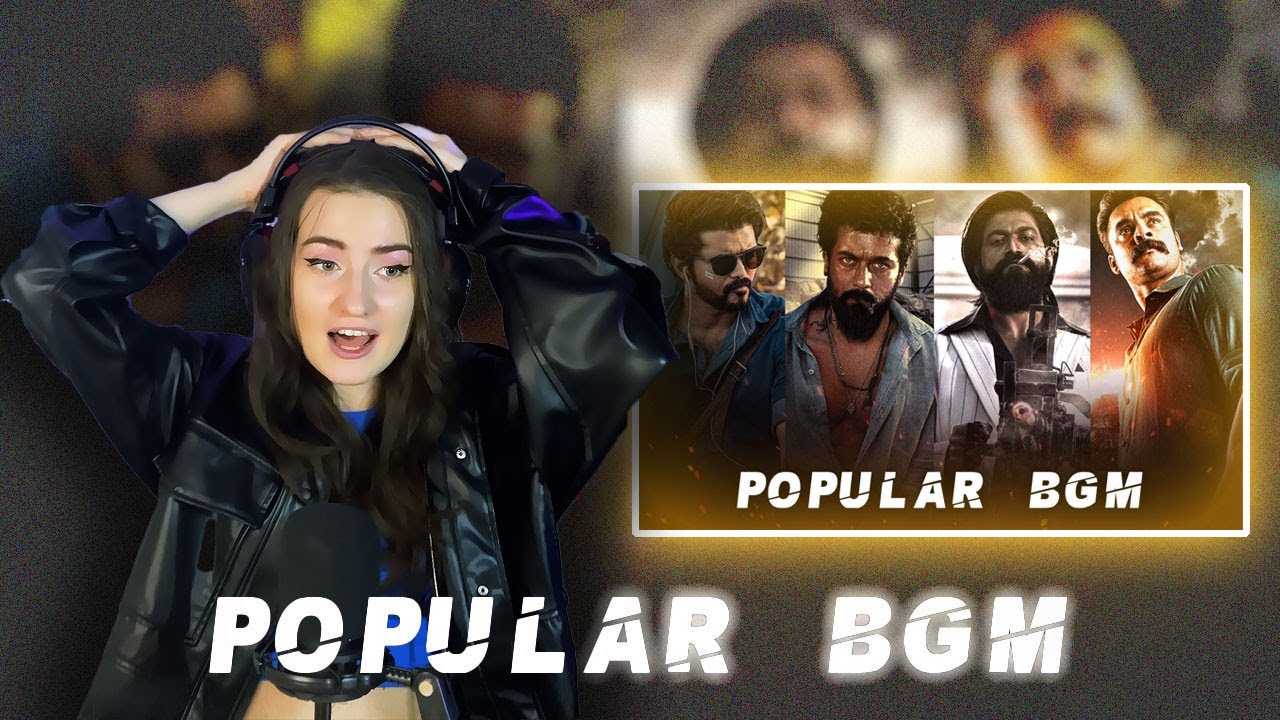 Russian Girl Reacts : Top 10 Popular BGM of all time | Kalki, Kgf, Lokiverse,Rolex, Kaththi, Kabali