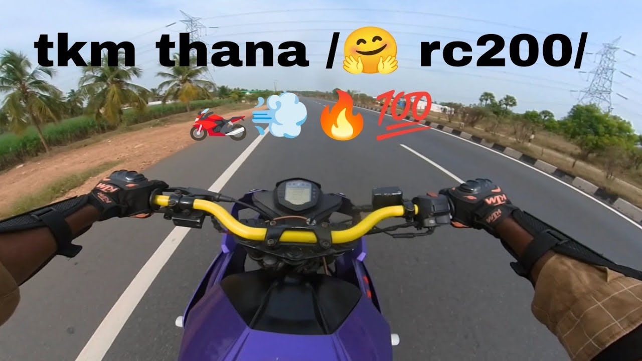 KTM Thana/💯rc200/Bike/🤗 ride....