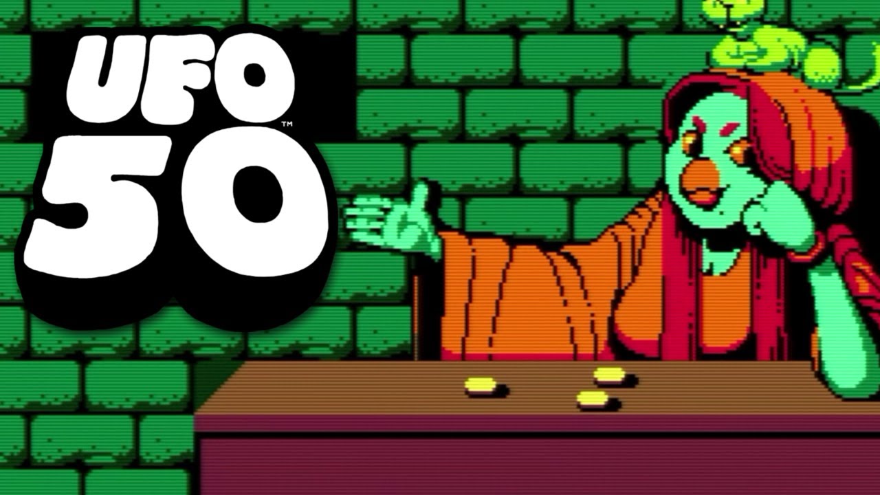 Trying out a few UFO 50 games.