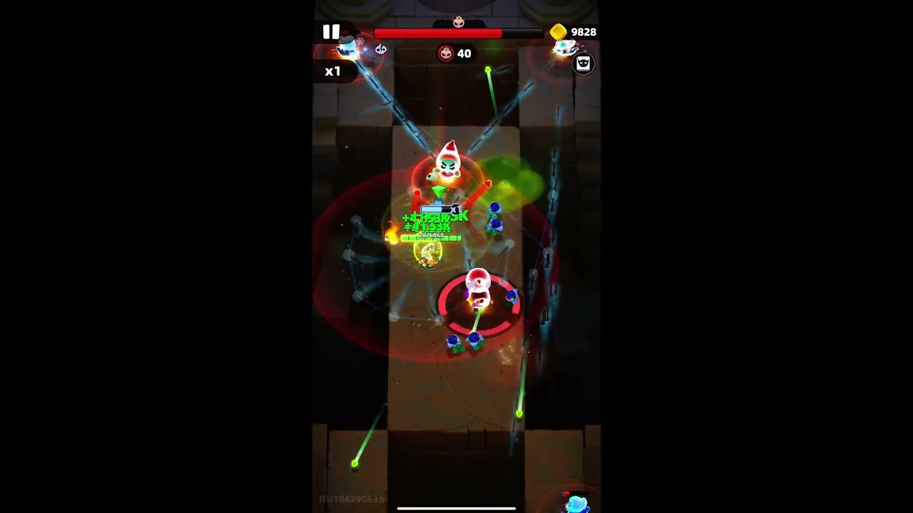 Archero 2. Chapter 125. Wave 40 Boss Hattergeist x2 @ 4.2 CP