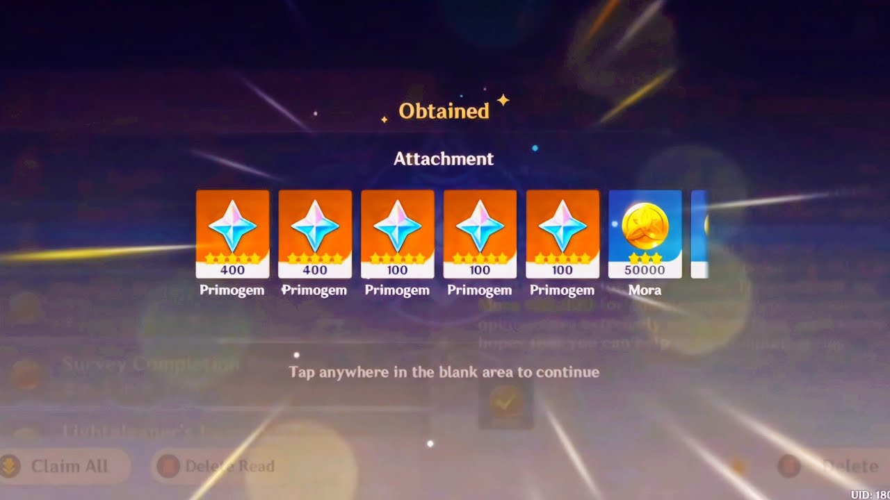 Primogem rain 👀 (sidenote - watch in 2x for best experience)