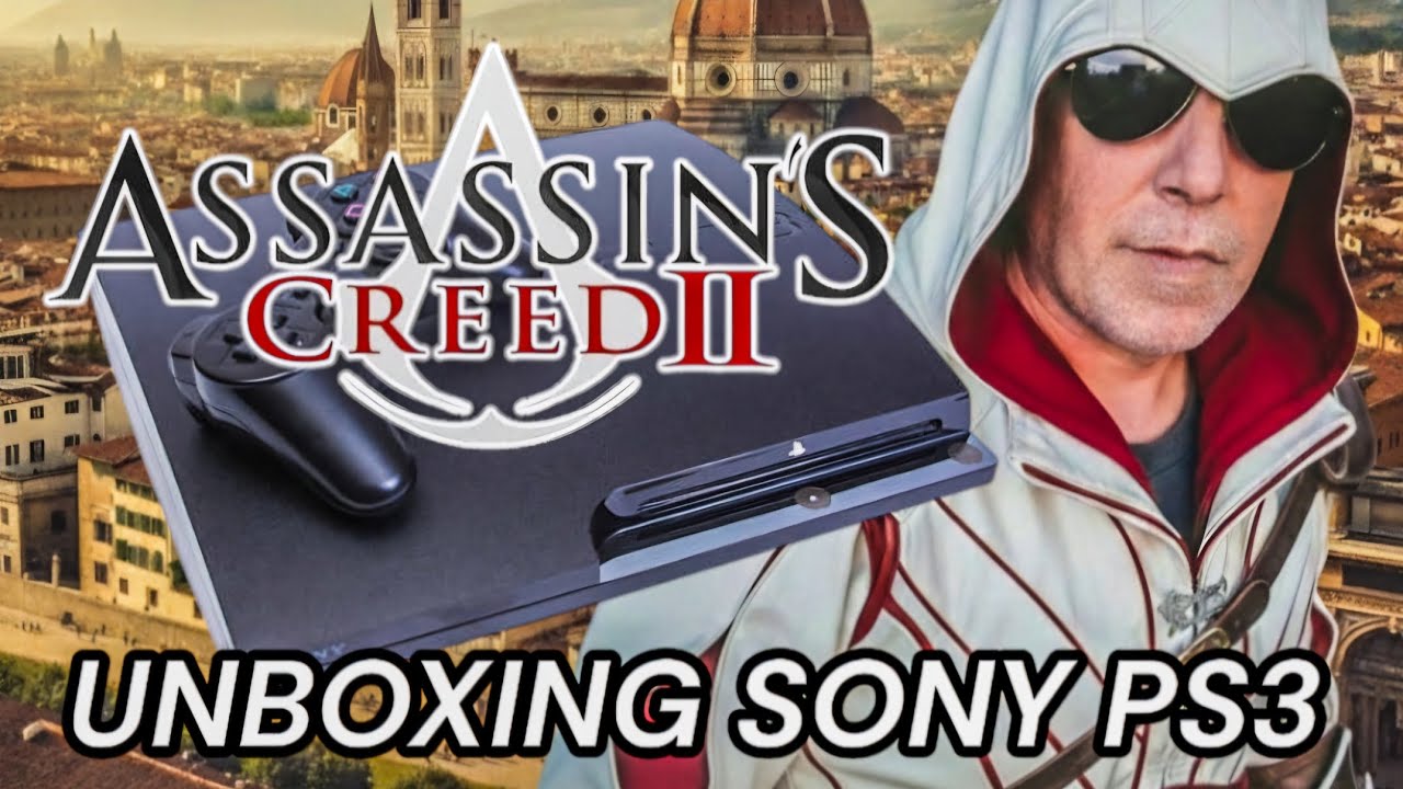 Unboxing Sony PS3 en 2026: ¿Vale la pena? + Gameplay Assassin's Creed 2 en 4K