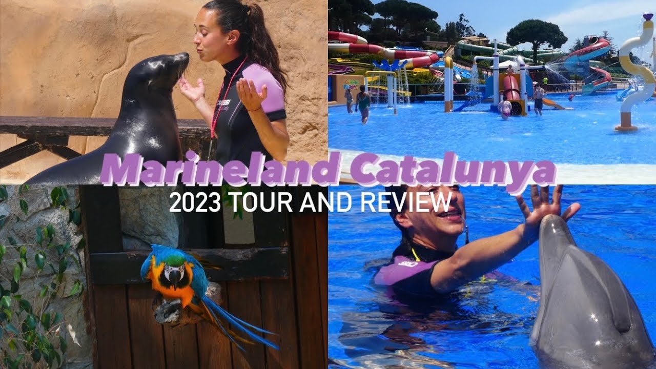 MARINELAND CATALUYNA 2023| DOLPHINS| WATERRIDES| SEALIONS