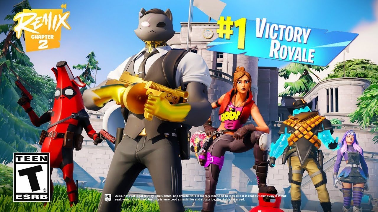 Den NYE chapter 2 season REMIX er SINDSYG ( Dansk fortnite)