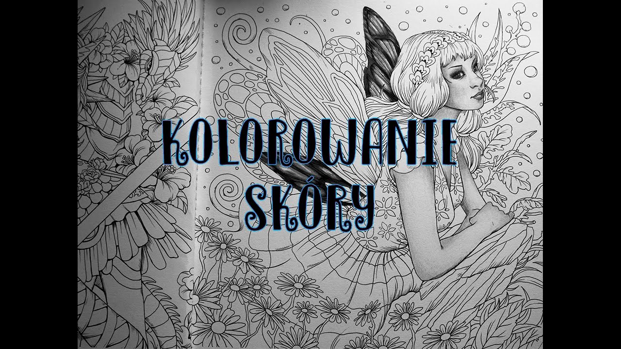 ✩ Jak ja koloruję kredkami skórę/ łatwy sposób/ ✩