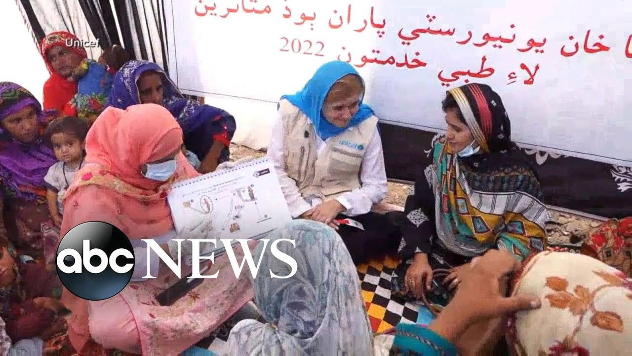 Humanitarian crisis from Pakistan flooding of 'biblical dimensions'