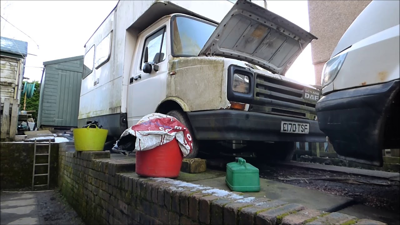 Cold Start LDV 350 Campervan First Start in 6 months -2°C