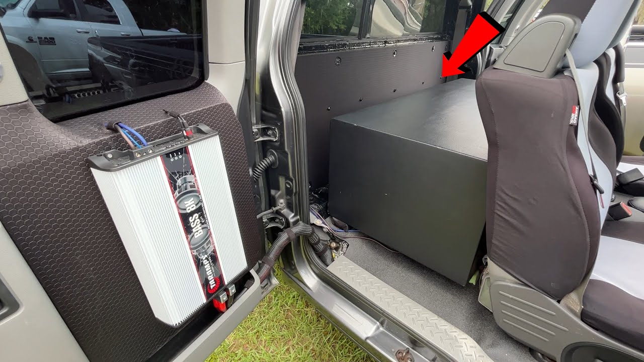 2 15S CUSTOM BOX BUILD IN A TRUCK SOUNDS GOOD!