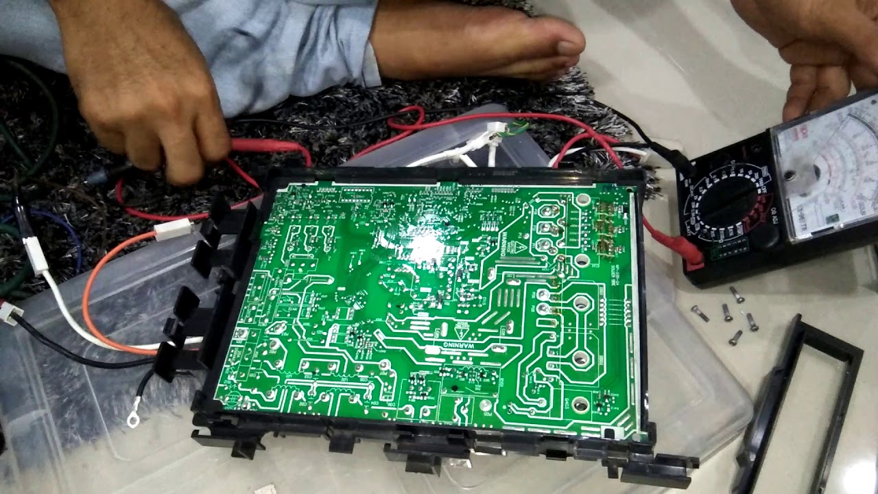 ผ่าวงจรซ่อมแอร์บ้าน Carrier INVERTER รุ่น 38TOVG018-703 อาการ คอยเย็นทำงานคอยล์ร้อนไม่ทำงานตอนที่2