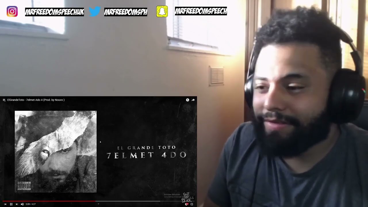 *UK🇬🇧REACTION* TO  MOROCCAN RAP 🇲🇦 ElGrandeToto - 7elmet Ado 4 Prod  by Nouvo