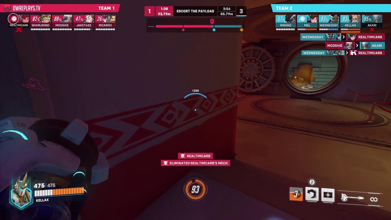 Reinhardt - A true demigod by KELLAX &mdash; Overwatch 2 Replay B7X9V2