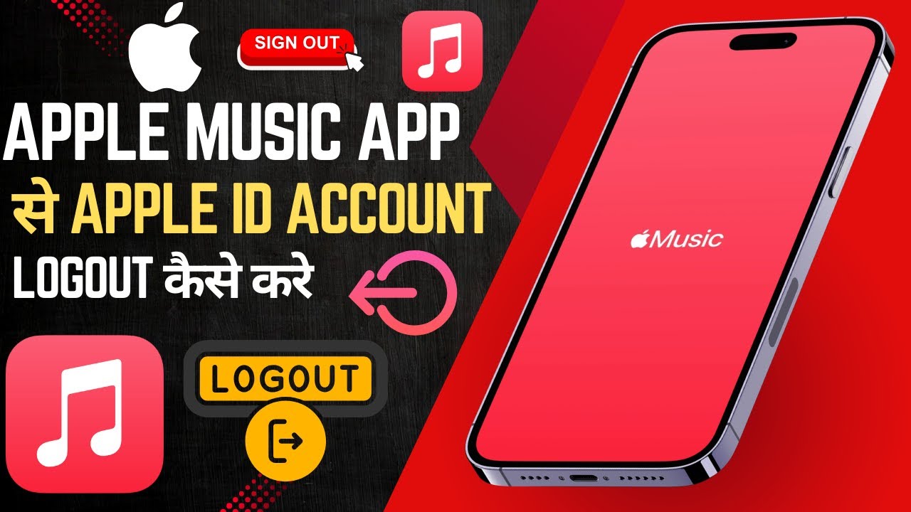 How to Remove Apple ID from Apple Music | How to Sign Out of Apple Music iPhone & Android