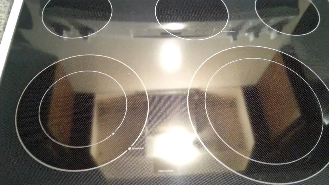 GE 5 burner stove