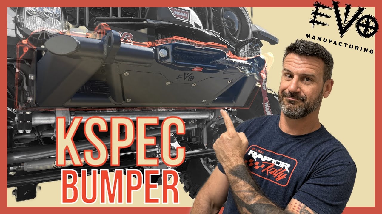 🔥EVO Manufacturing K-Spec Bumper &ndash; Strength, Style & Trail-Ready Performance🔥🇺🇸
