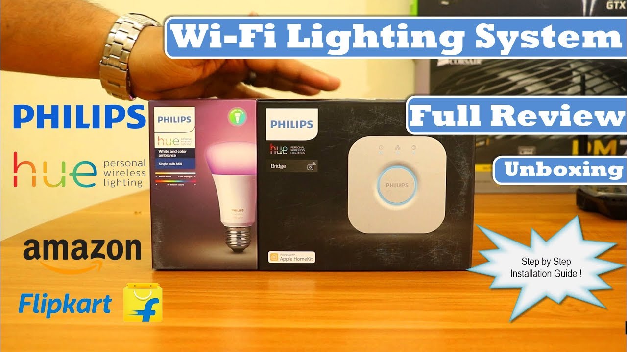 WiFi Lighting System | Philips Hue - Mini Starter Kit | E27 Bulb | Review