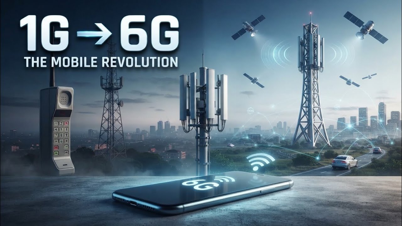 THE REVOLUTION OF MOBILE INTERNET: From 1G to 5G to the Future