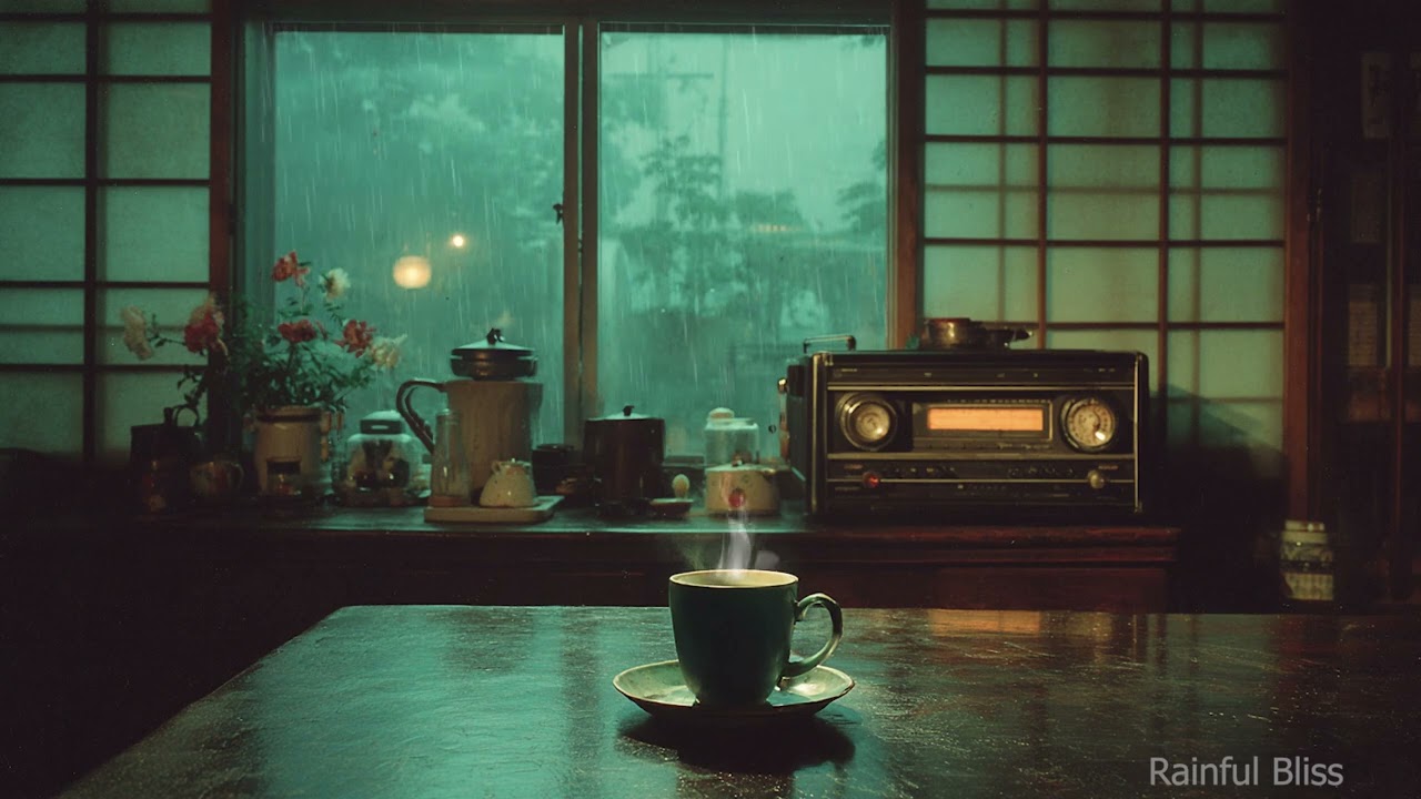 A Quiet Rainy Day Indoors – Peaceful Background Sounds for Writing or Meditation