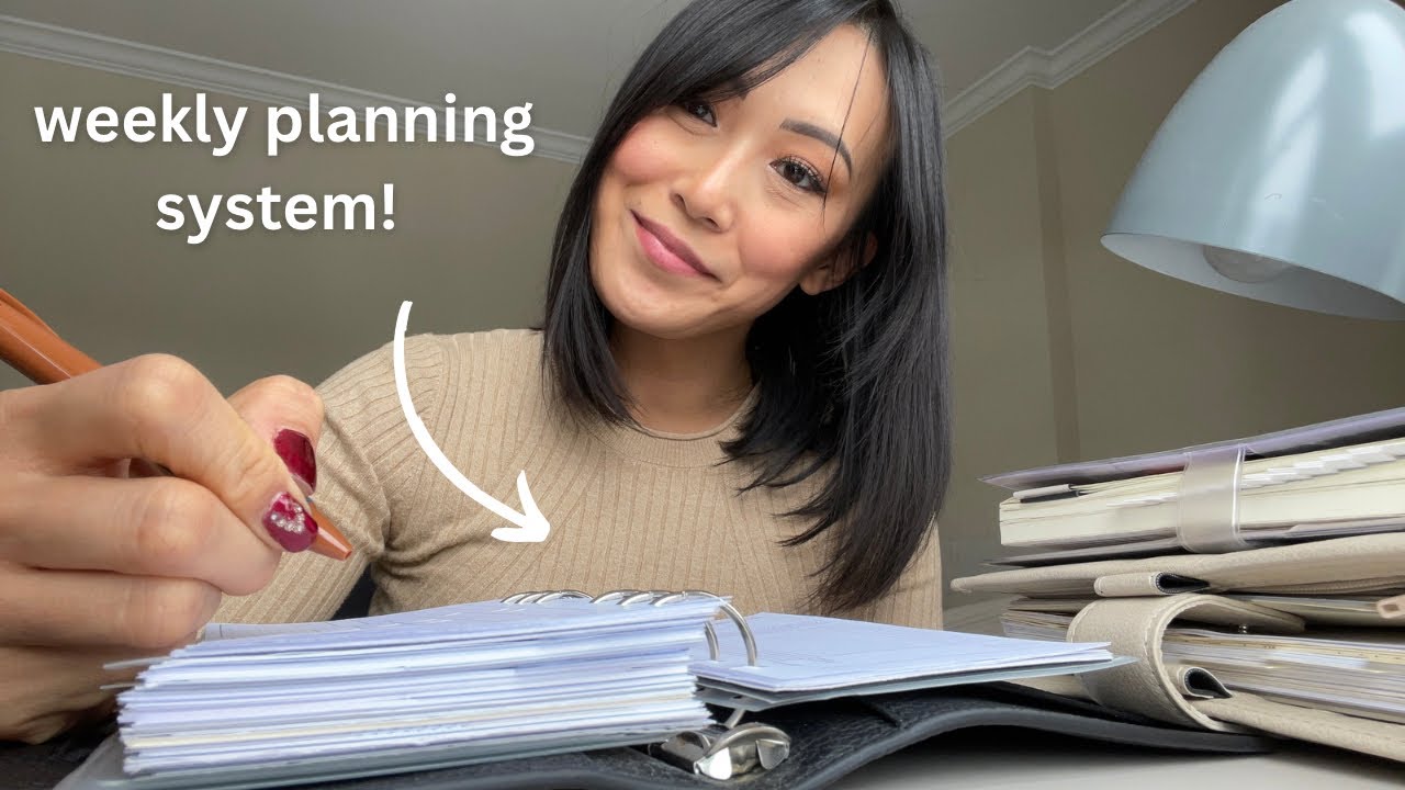 GTD Method, timeblocking & other tips for a PRODUCTIVE weekly planning routine!