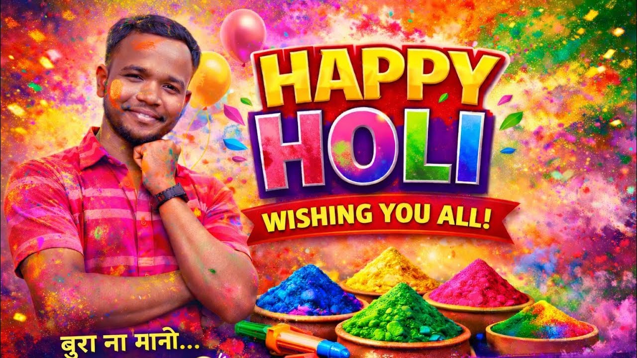 Live में रंग, मस्ती अपार,होली स्पेशल… जुड़ो इस बार! 😜🌈 #live #vairl