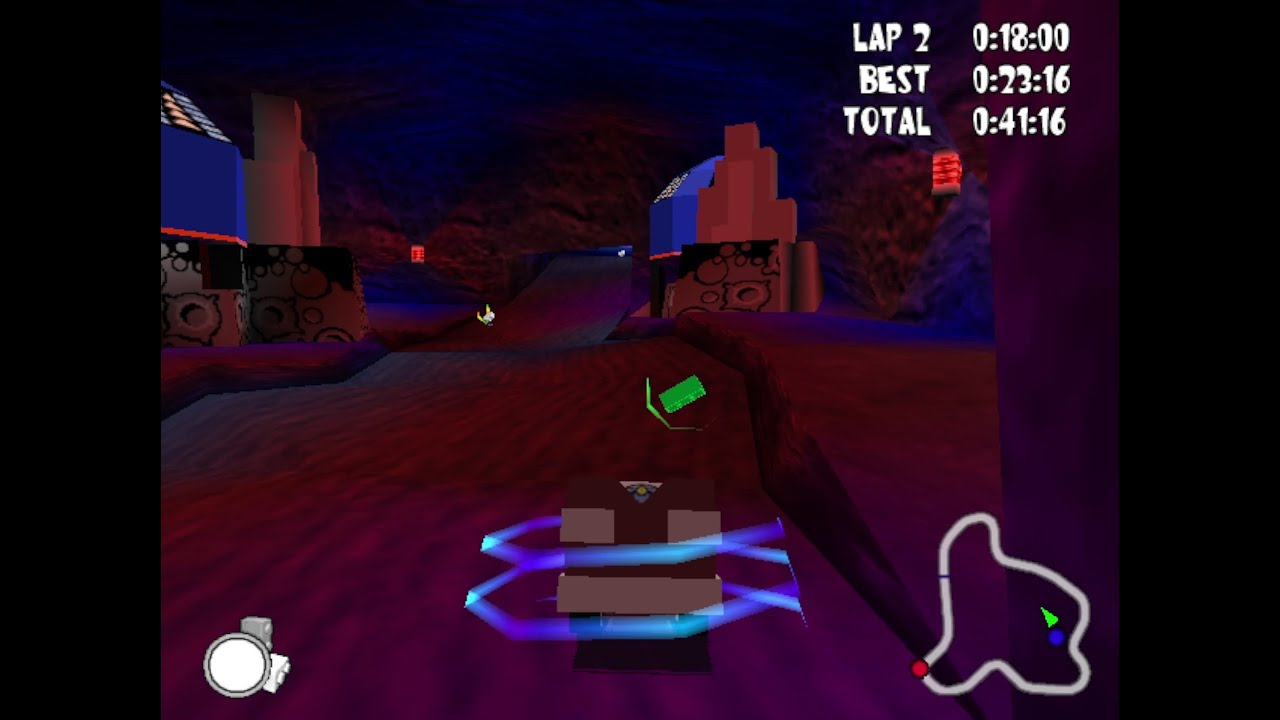 LEGO Racers: Magma Moon Marathon - Time Race - 