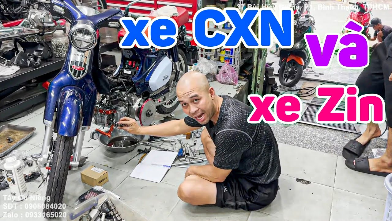LÀM CXN CHẠY NHẸ NHÀNG CHO SUPER CUB 125 đời 2023, Dyno so sánh với xe Zin biểu đồ khác nhau ntn?