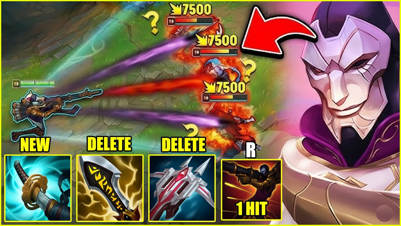 New Tech Jhin Max Speed And Crazy Damage Togther