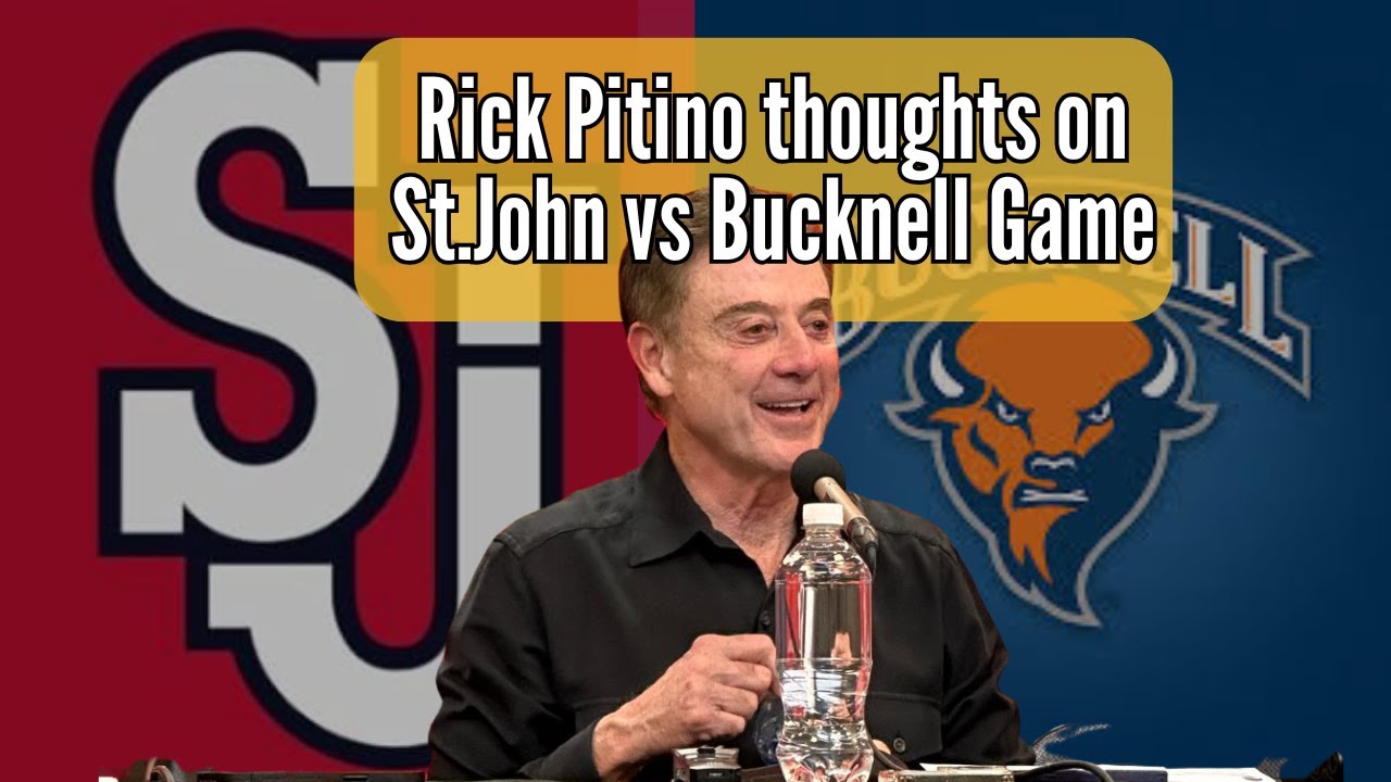 Coach Pitino postgame after St. John’s vs Bucknell