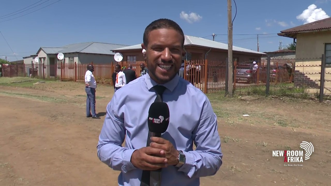 Ramaphosa arrives in Kroonstad