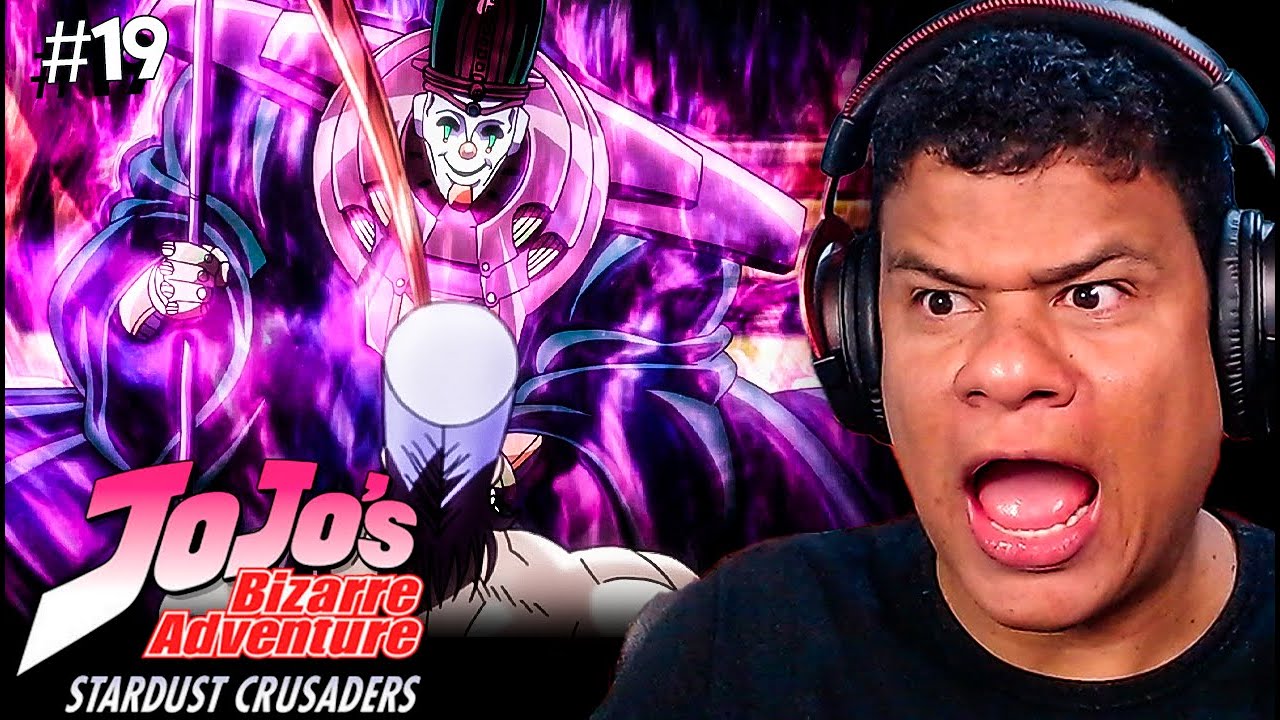 JOJO'S BIZARRE ADVENTURE 3X19 REACT!!
