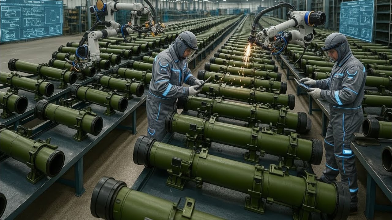 Inside the $10,000,00 Rocket Launcher Factory: Engineering Destruction - how its made