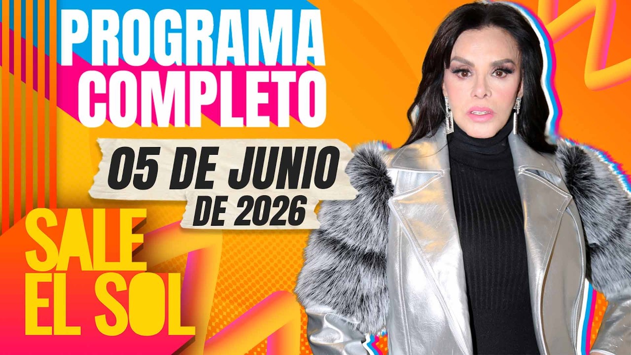 &iexcl;Luc&iacute;a M&eacute;ndez se LASTIM&Oacute; la COLUMNA tras su CA&Iacute;DA! I Programa Completo Sale el Sol 05/06/2026