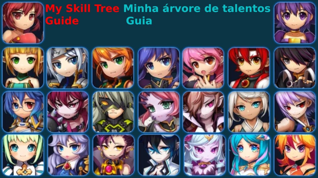 MY Skill Tree + Guide (Update in comments) - Grand Chase Classic