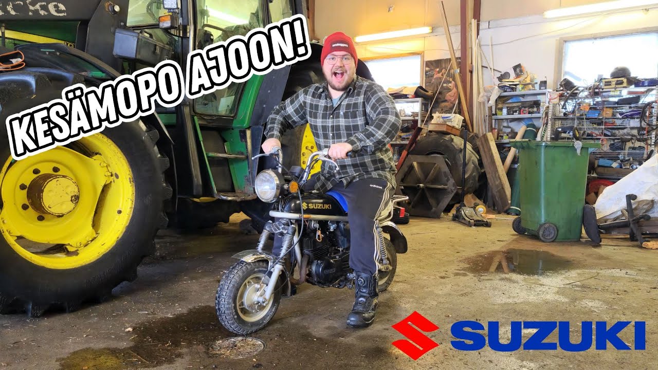 Suzuki pv esittely #finland #suomi #mopo #suzuki